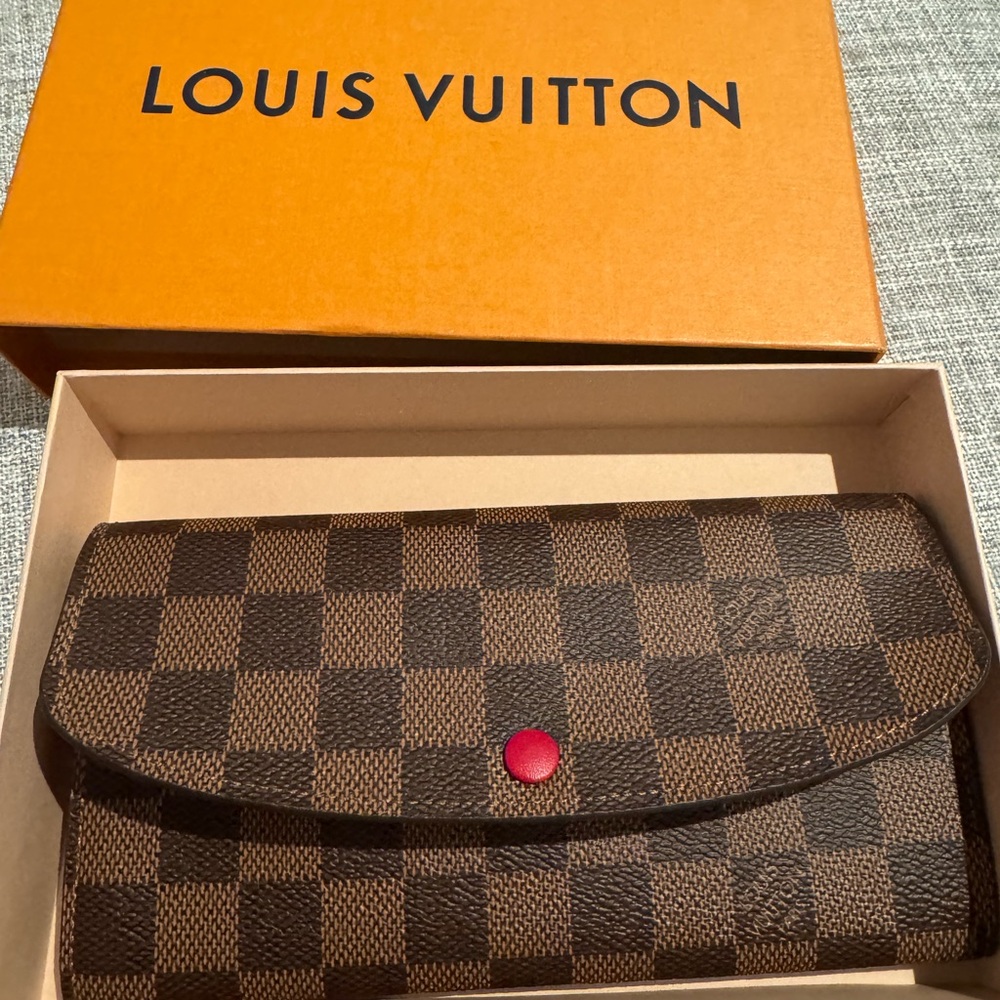 Louis Vuitton Brown Checkered Wallet